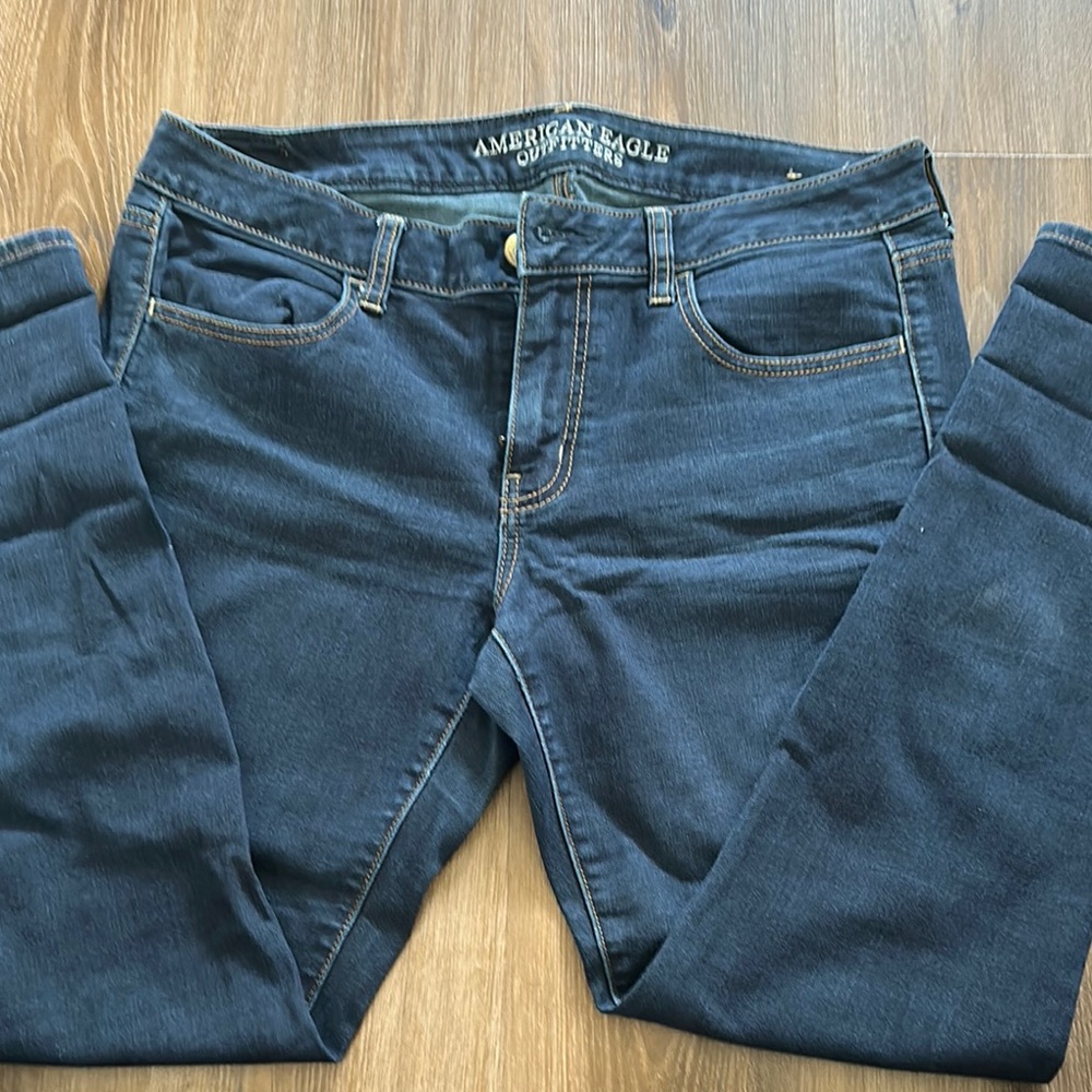 American Eagle Outfitters Women's Blue Jeans